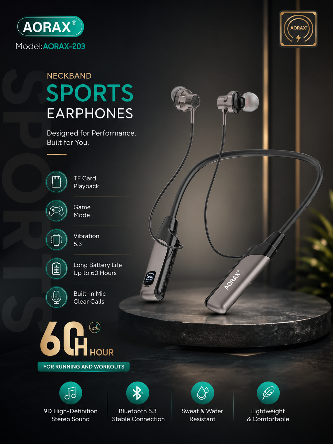 BRANDED NECKBAND